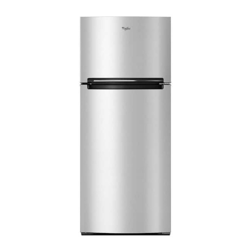Whirlpool Top Freezer Refrigerator in Stainless Steel