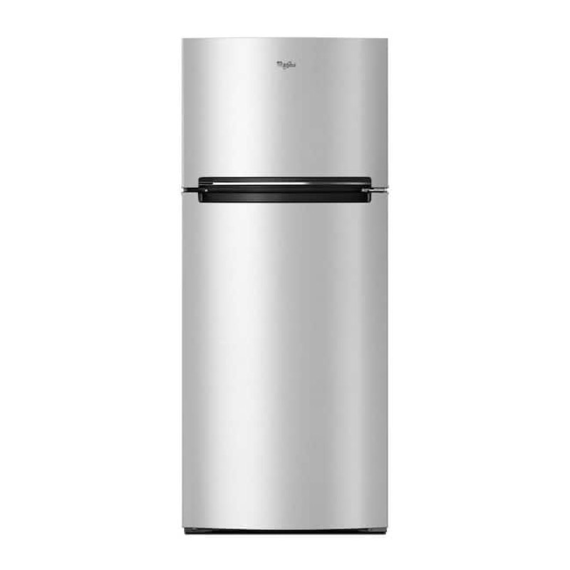 Whirlpool Top Freezer Refrigerator in Stainless Steel