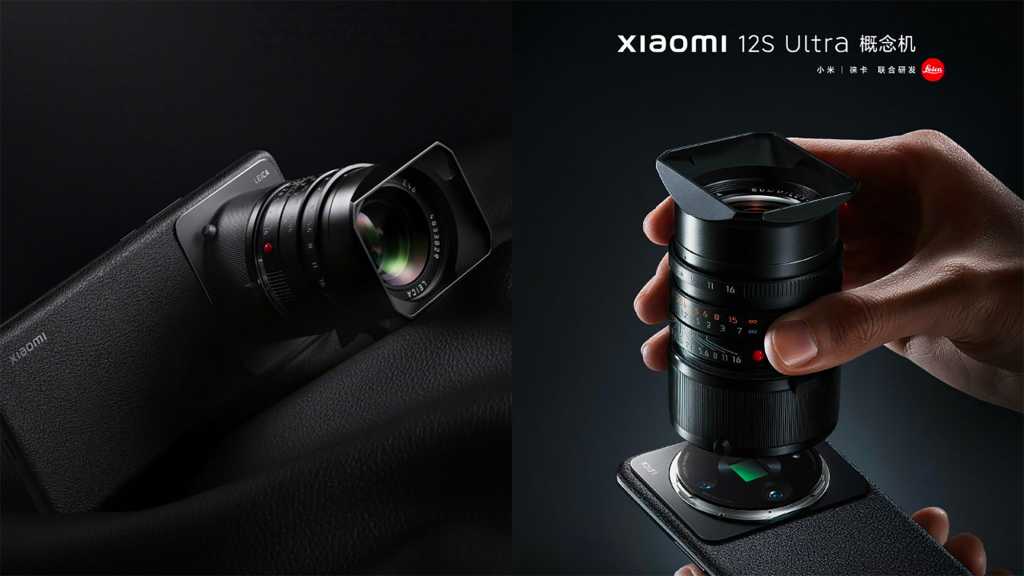 Image: Xiaomi 12S Ultra Concept: Smartphone ist kompatibel zu Leica-M-Objektiven