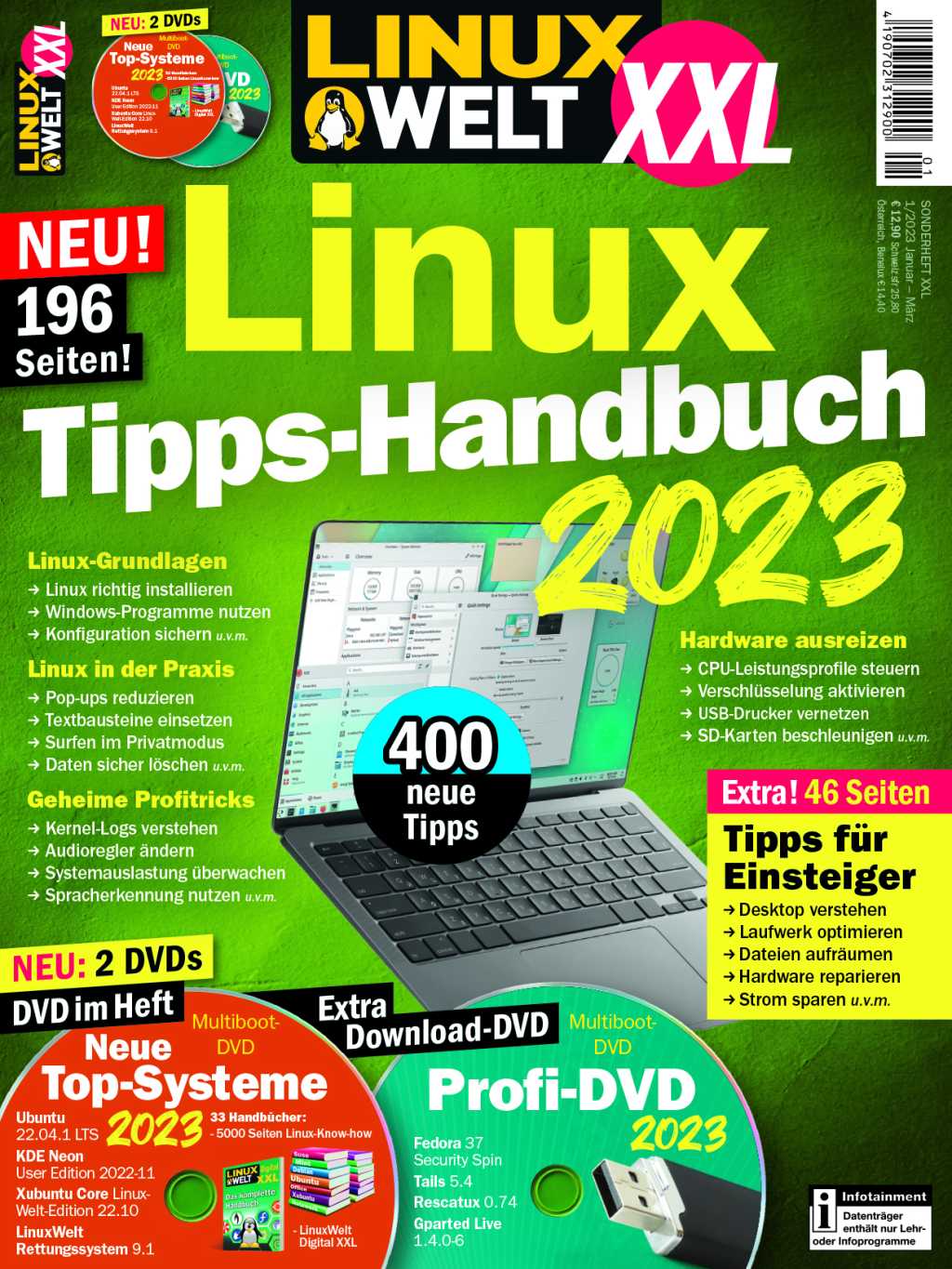 Image: LinuxWelt XXL 1/2023 Linux Tipps-Handbuch 2023 â jetzt am Kiosk