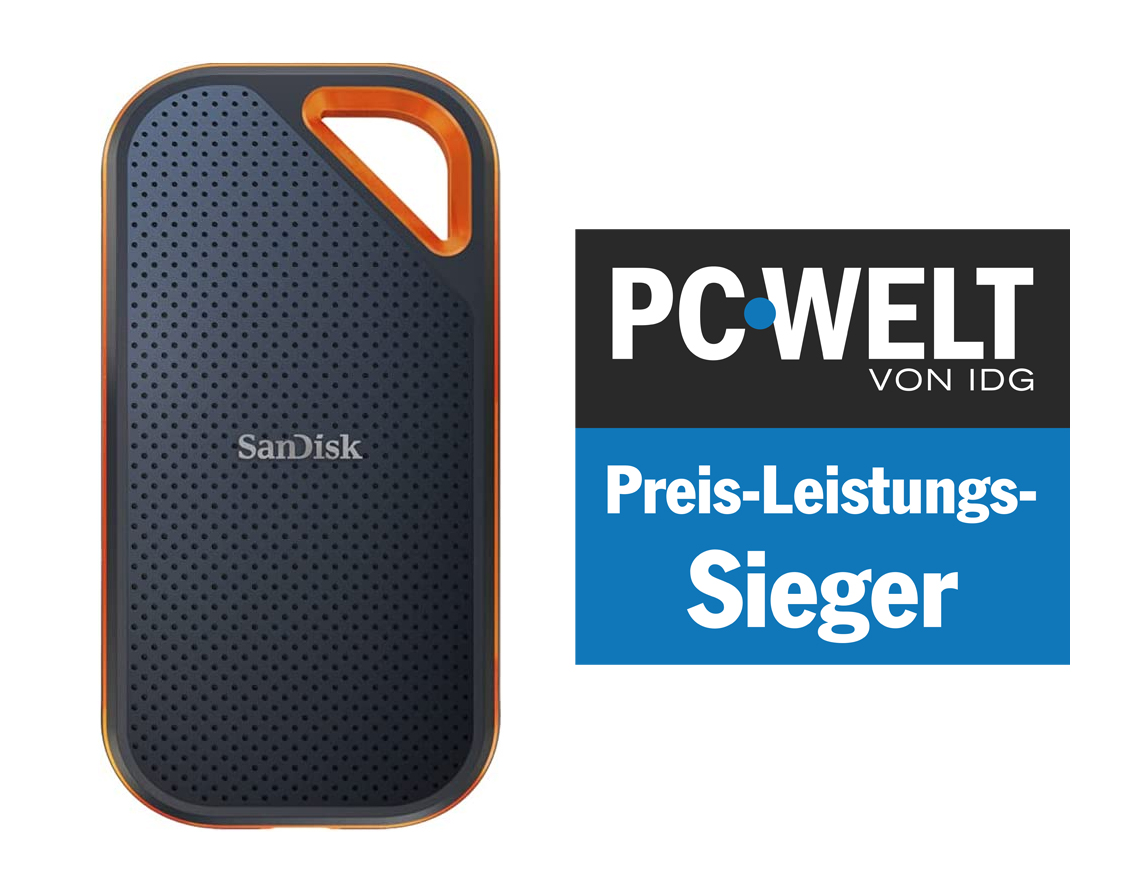 Preis-Leistungs-Tipp: SanDisk Extreme Pro Portable V2 1 TB