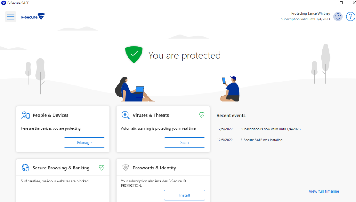 F‑Secure ID Protection — Protect your online identity