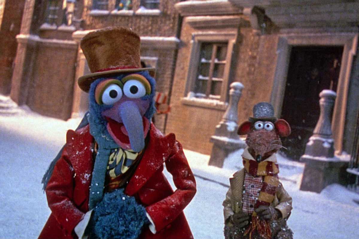 A scene from the film 'The Muppet Christmas Carol'