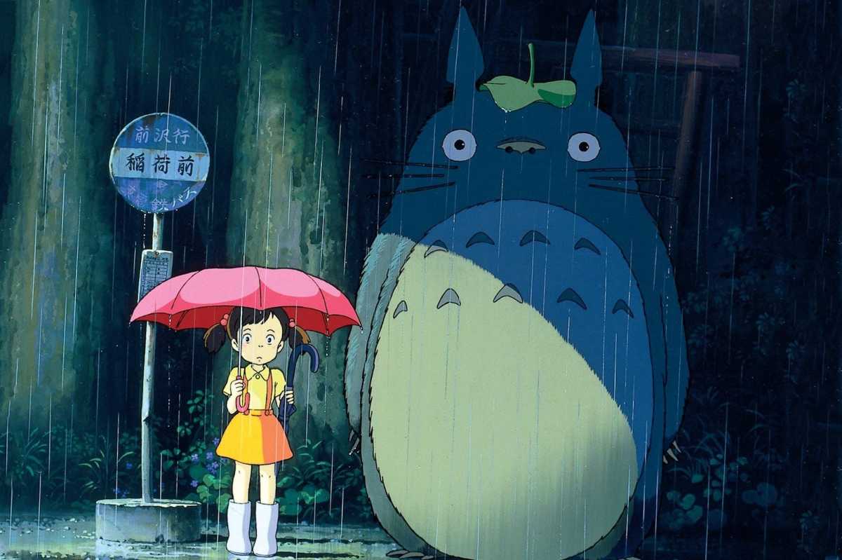 A scene from the film 'My Neighbor Totoro'