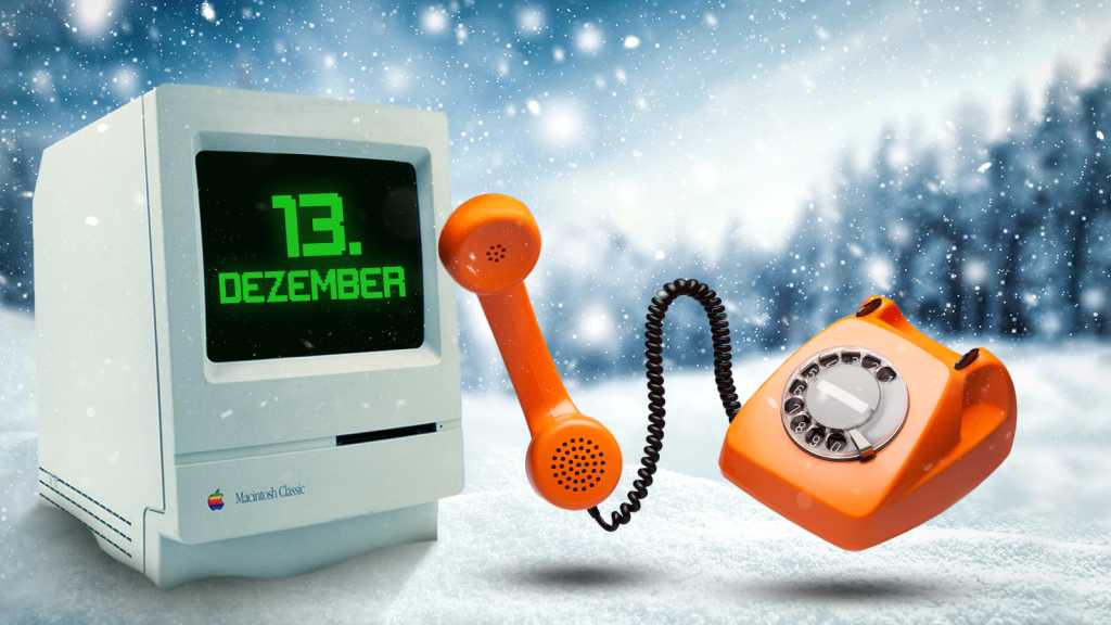 Image: Adventsgewinnspiel 13.12 â FerngesprÃ¤che (frÃ¼her war mehr analog)