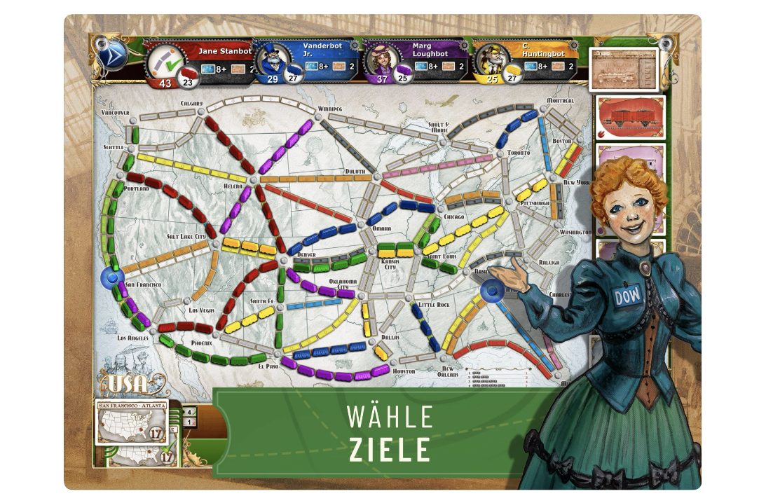 Ticket to Ride iPad