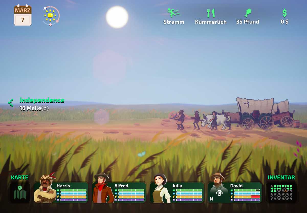 The Oregon Trail iPad