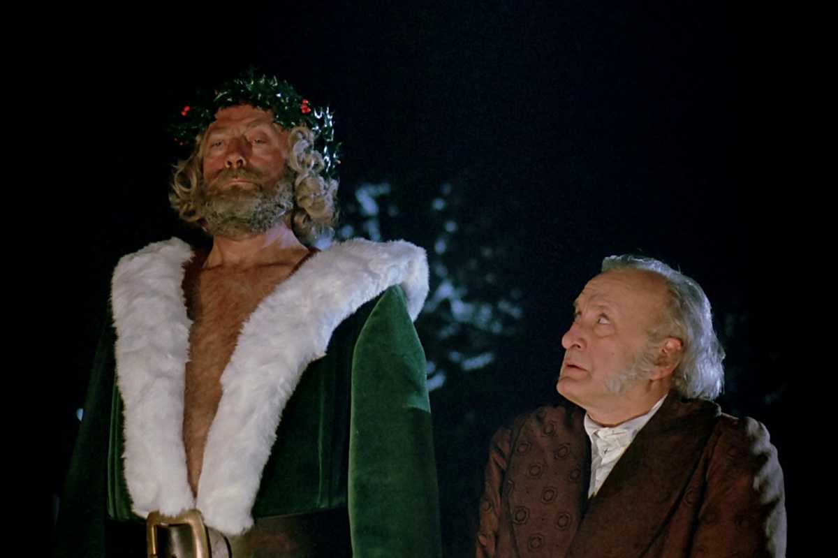 A scene from the film 'A Christmas Carol'