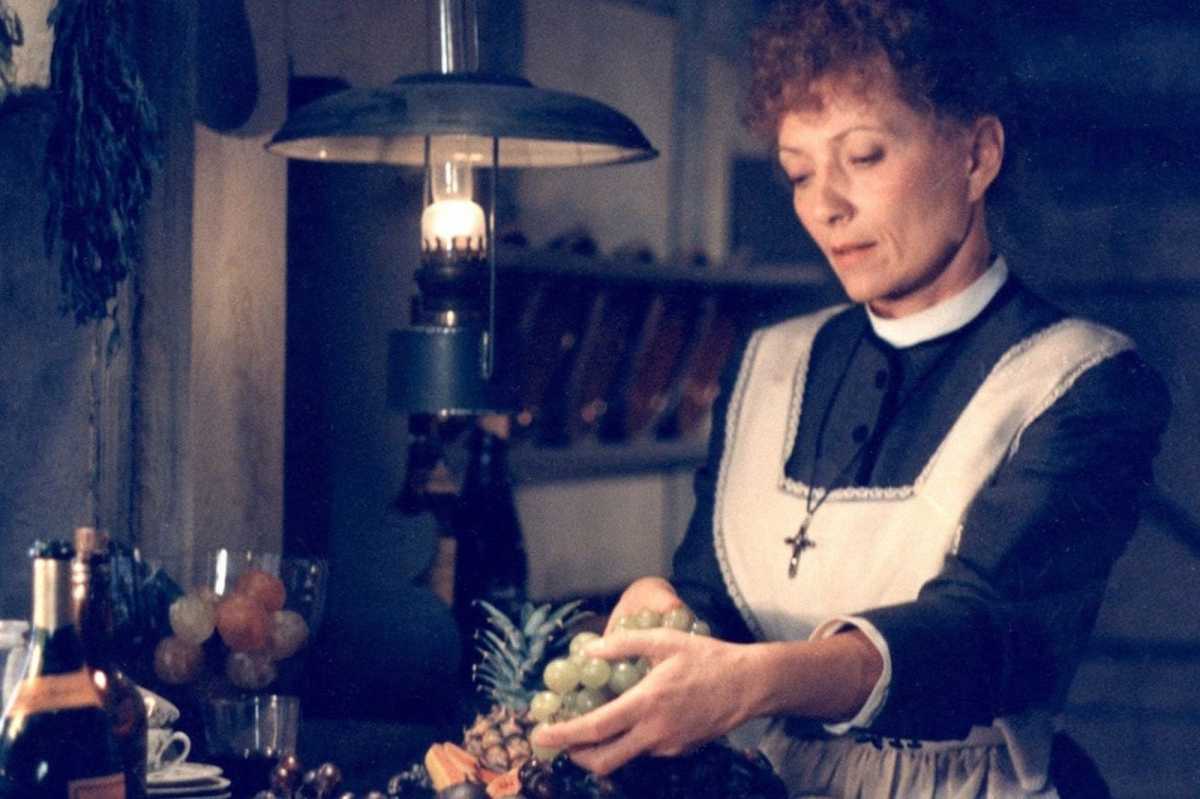 A scene from the film 'Babette's Feast'