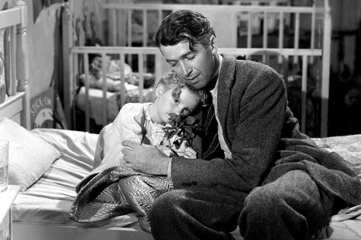 A scene from the film 'It's a Wonderful Life'