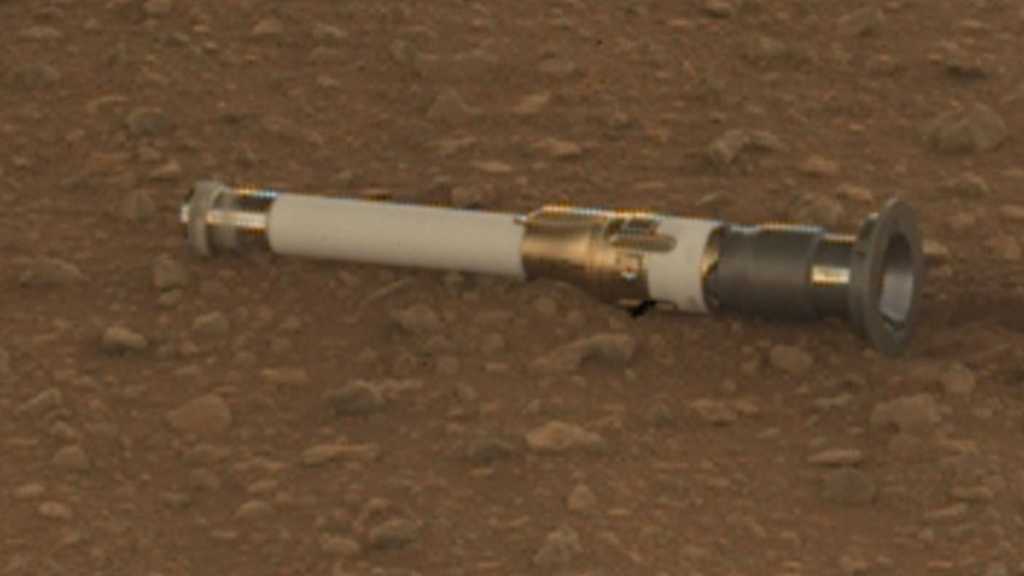 Image: Mars-Rover Perseverance deponiert erste Bodenprobe auf dem Mars
