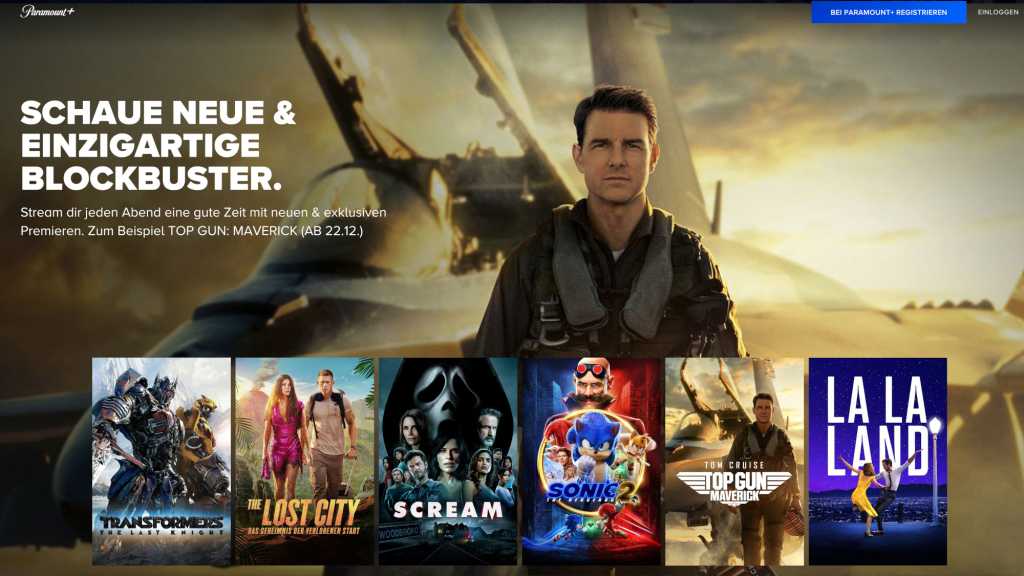 Image: Paramount+ startet heute in Deutschland: Kosten, Inhalte, Plattformen