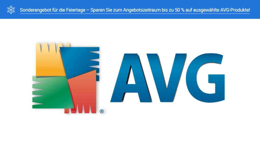 Image: AVG Ultimate & Internet Security: Zur Feiertags-Deals-Aktion 50 % sparen