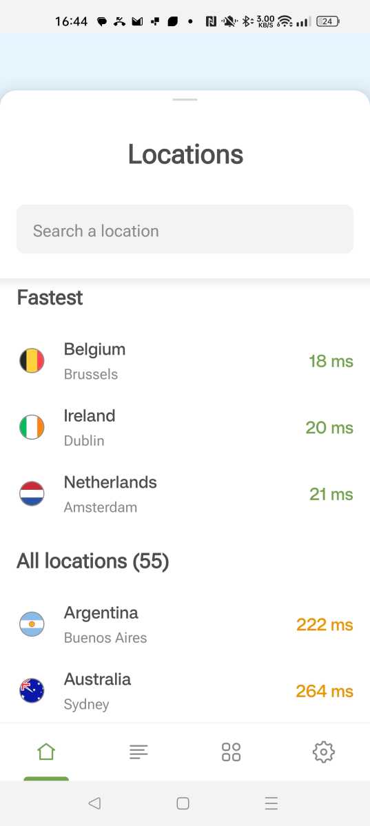 Adguard VPN Android Servers