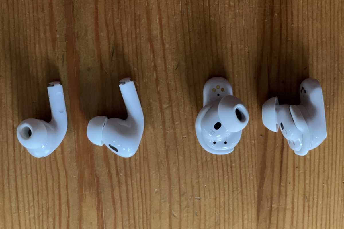 Apple AirPods Pro 2nd Generation (right) vs Bose Quiet Comfort Earbuds II