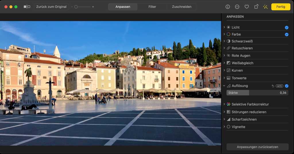 Image: Bilder auf dem Mac kostenlos mit Fotos bearbeiten