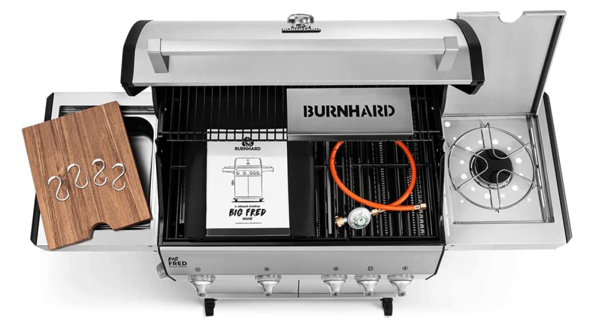 Amazon-Blitzangebot: Burnhard Gasgrill Big Fred Deluxe 200 Euro günstiger
