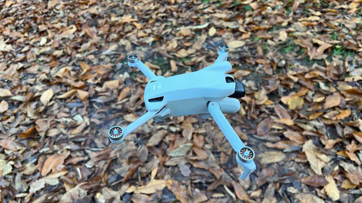 DJI Mini 3 review flying