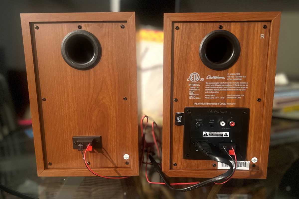 Electrohome McKinley speakers back