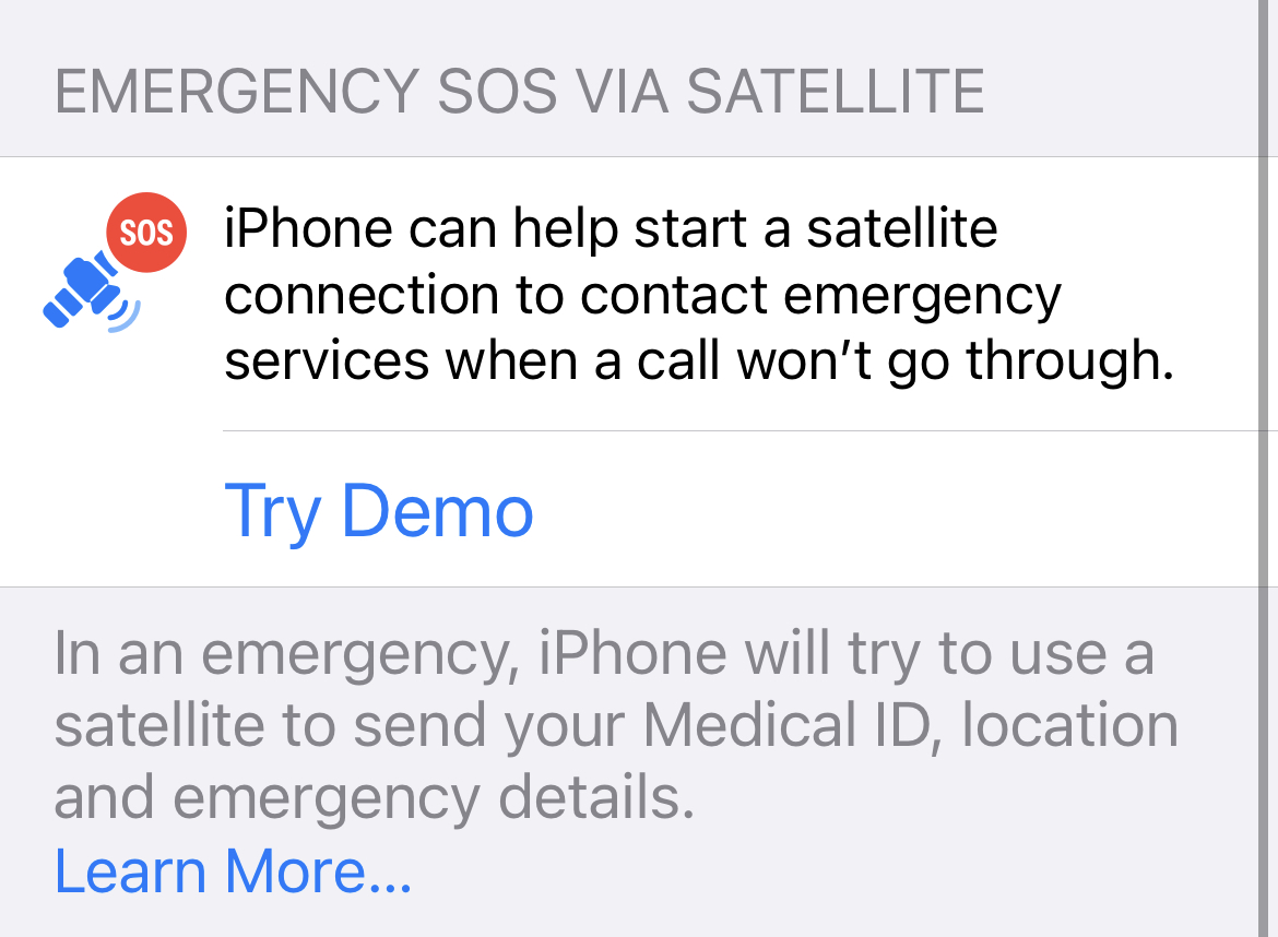 Как использовать Emergency SOS через спутник на iPhone - Hobt