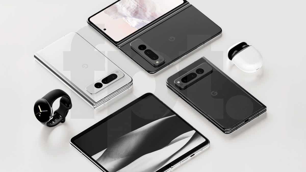 Pixel Fold render by Front Page Tech