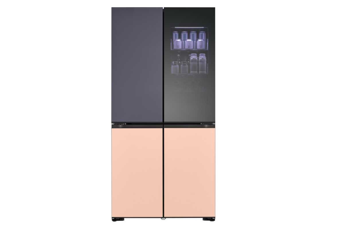 LG Refrigerator with MoodUp lighting