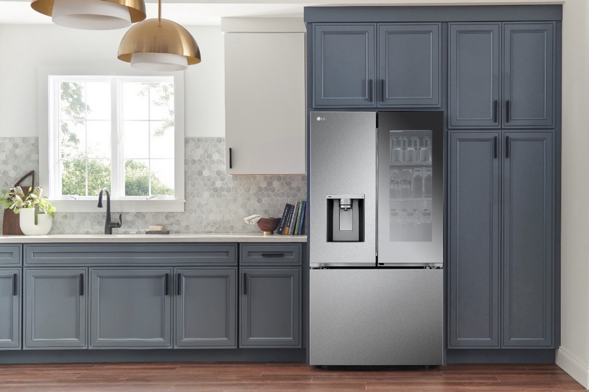 LG counter-depth refrigerator