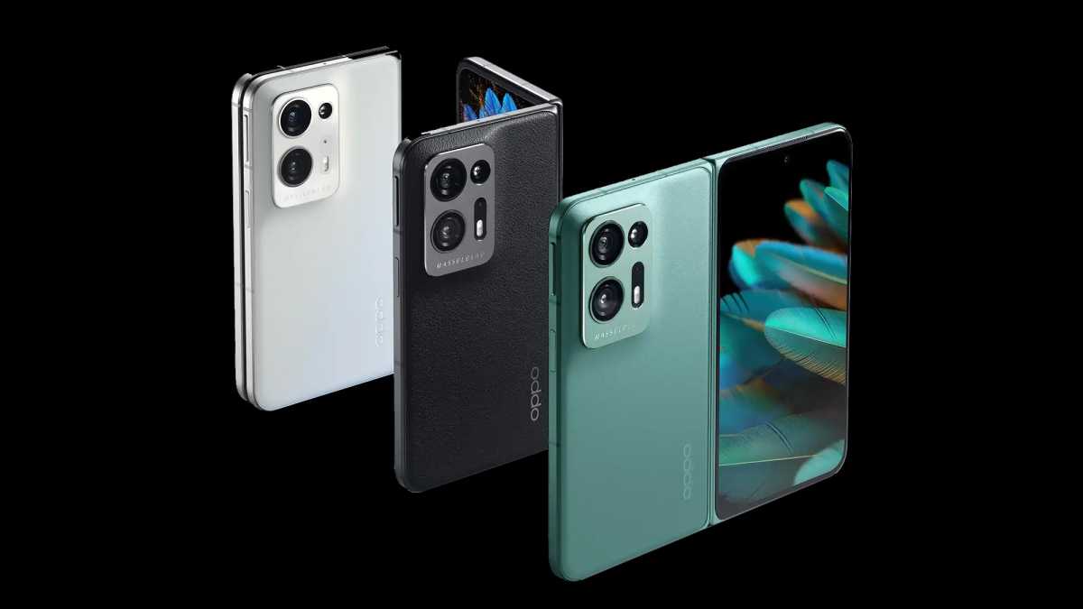 Oppo Find N2 en varios colores