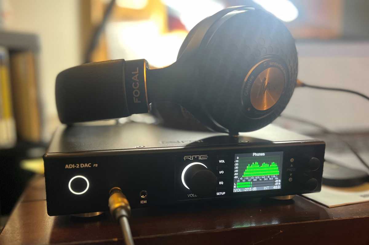 RME ADI-2 DAC FS avec Focal Celestee