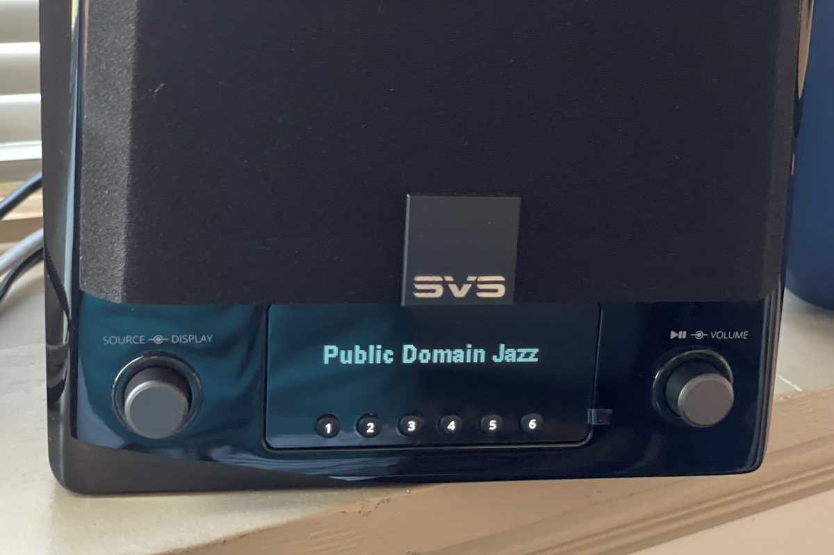 SVS Prime Wireless Pro display