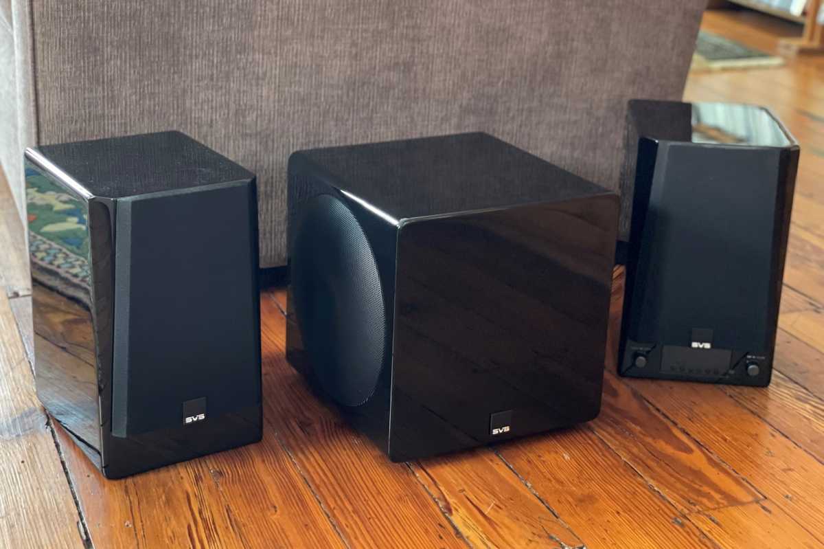 SVS Prime Wireless Pro with SVS Micro 3000 subwoofer