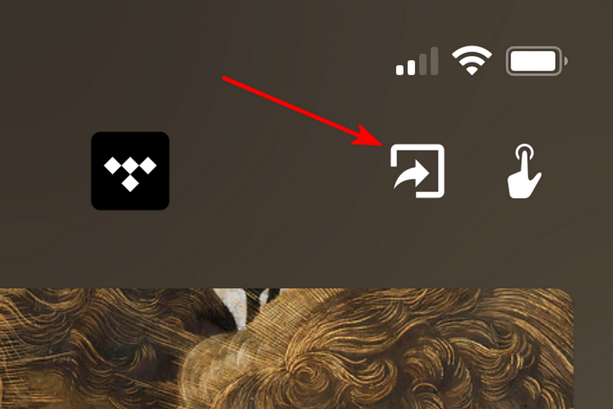 DTS Play-Fi Transfer Playback button