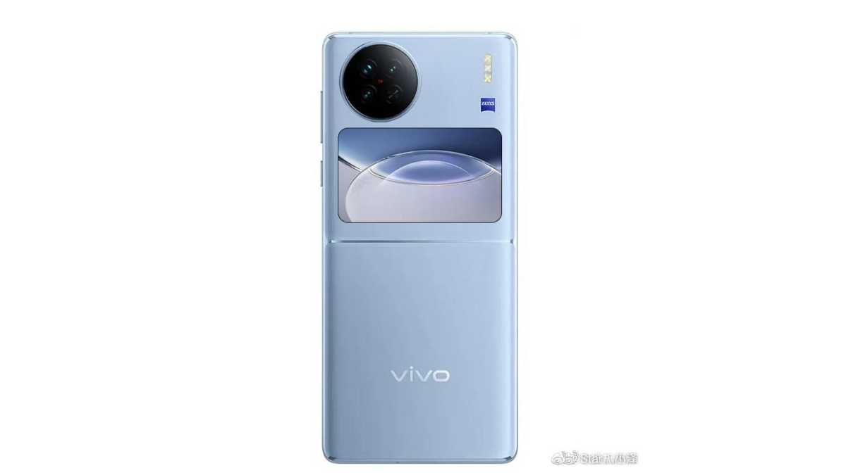 Render desain Vivo X Flip