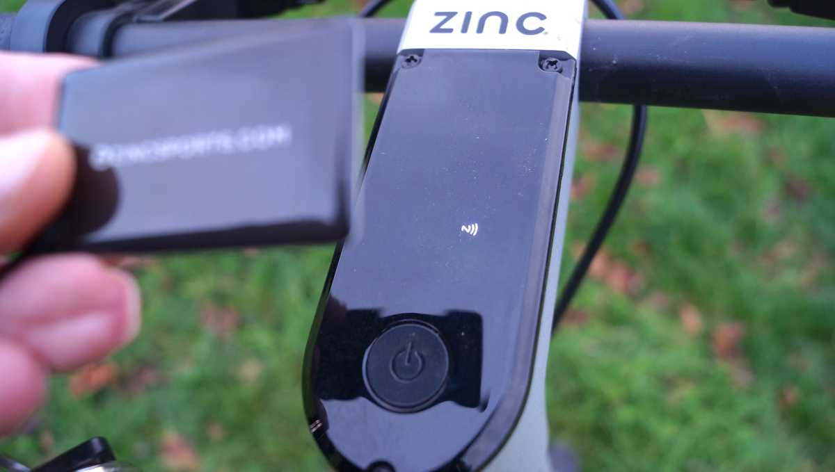 Zinc Velocity Plus Electric Scooter NFC locking system