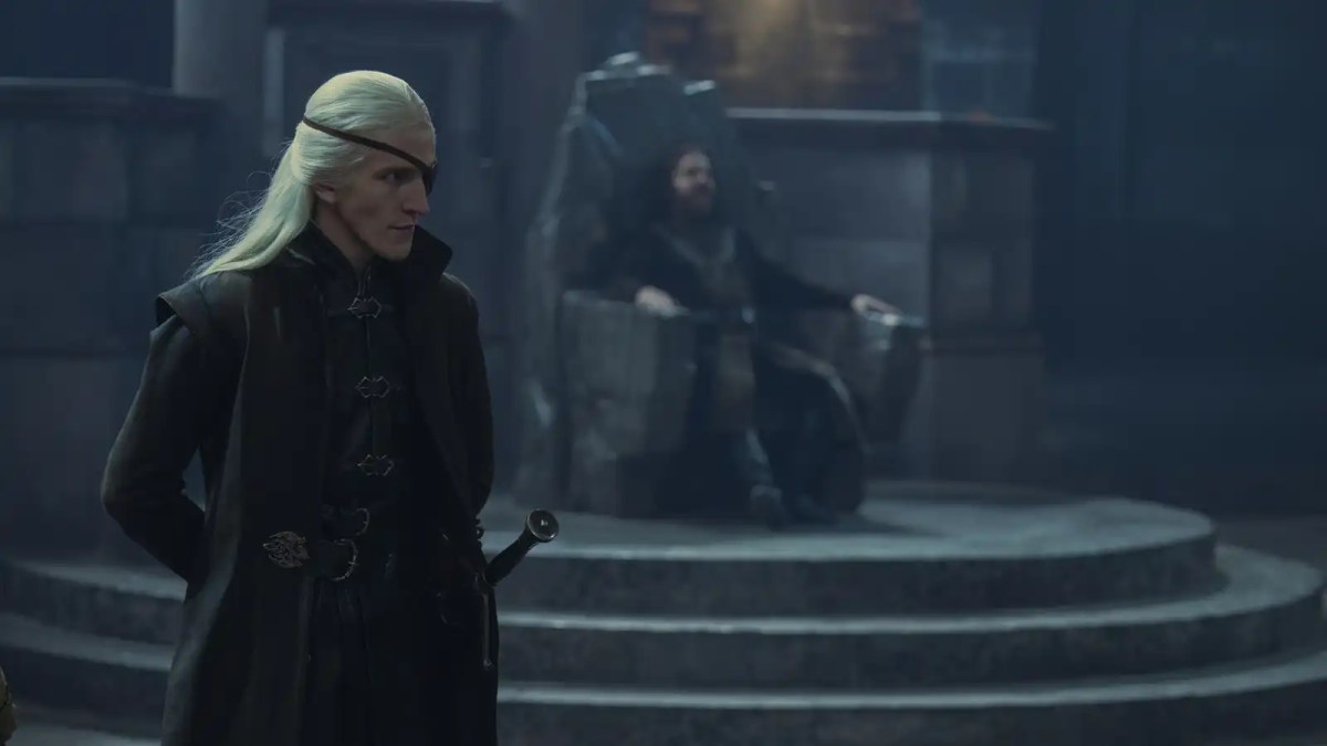 Aemond Targaryen in House of the Dragon.