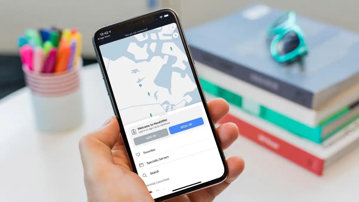 Sign in to VPN iPhone