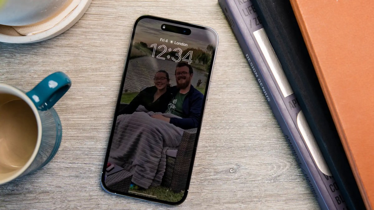 Pantalla de bloqueo del iPhone 14 Pro Max