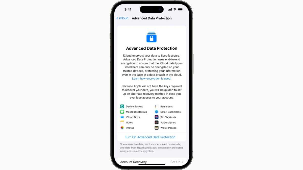 icloud advanced data protection