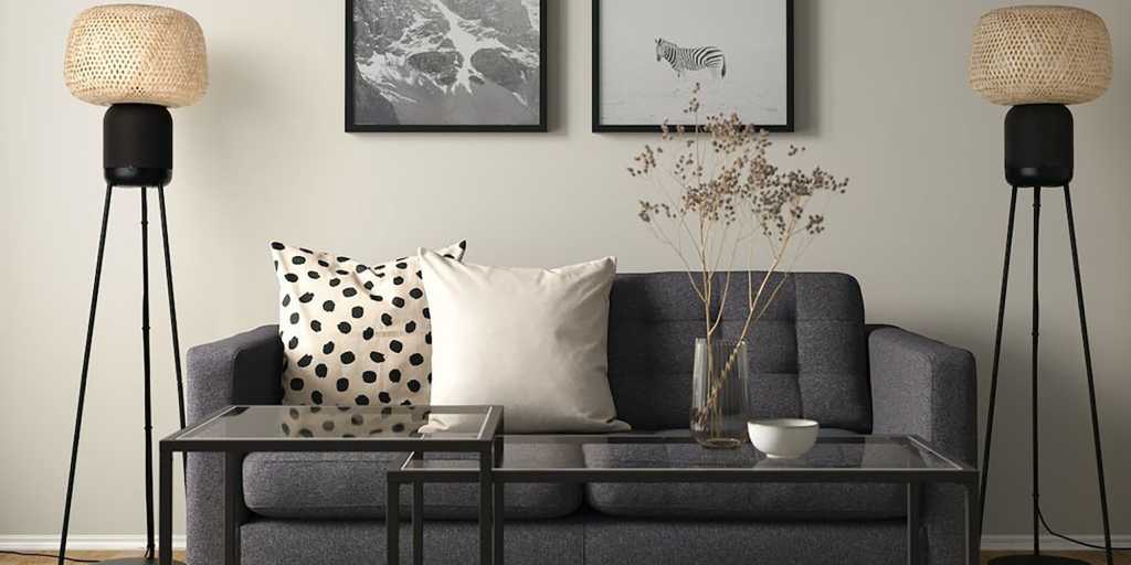 Image: Ikea: Symfonisk Standleuchte mit WiFi-Speaker