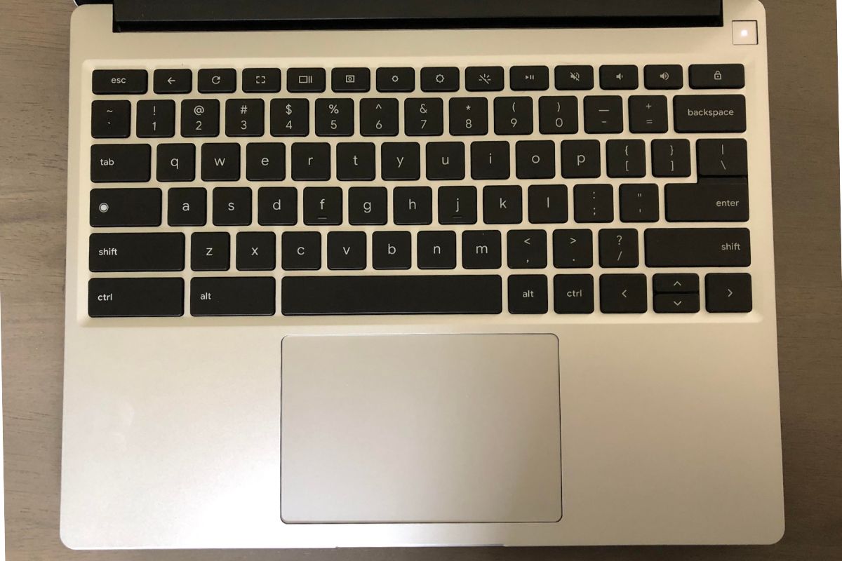 Framework Laptop Chromebook keyboard and trackpad