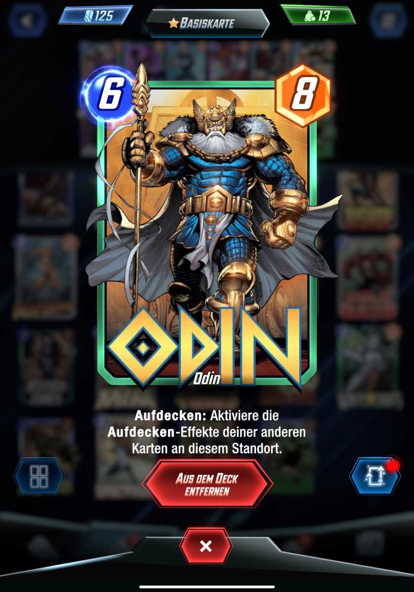 Marvel Snap iPad Odin