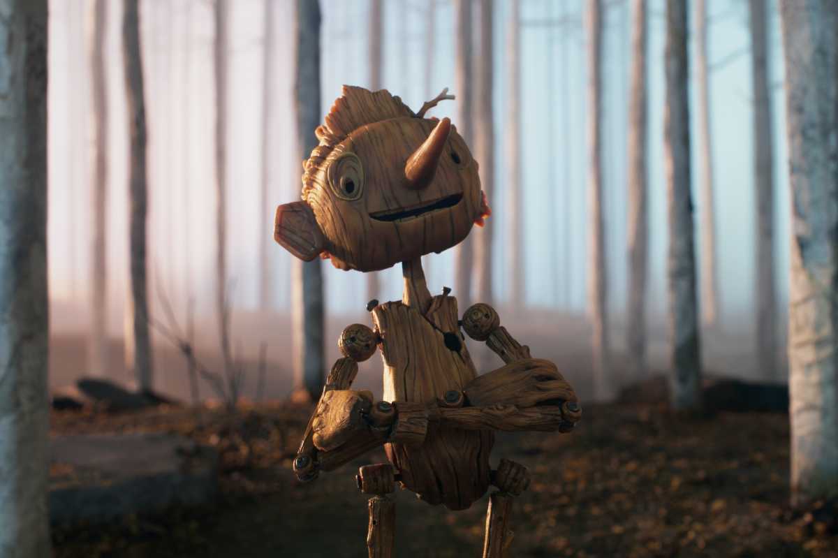 A scene from the Netflix film 'Guillermo del Toro's Pinocchio'