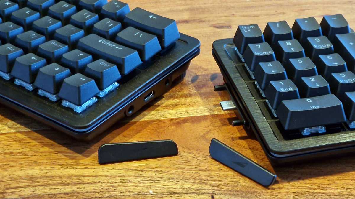 Flexibler Anschluss des Numpads