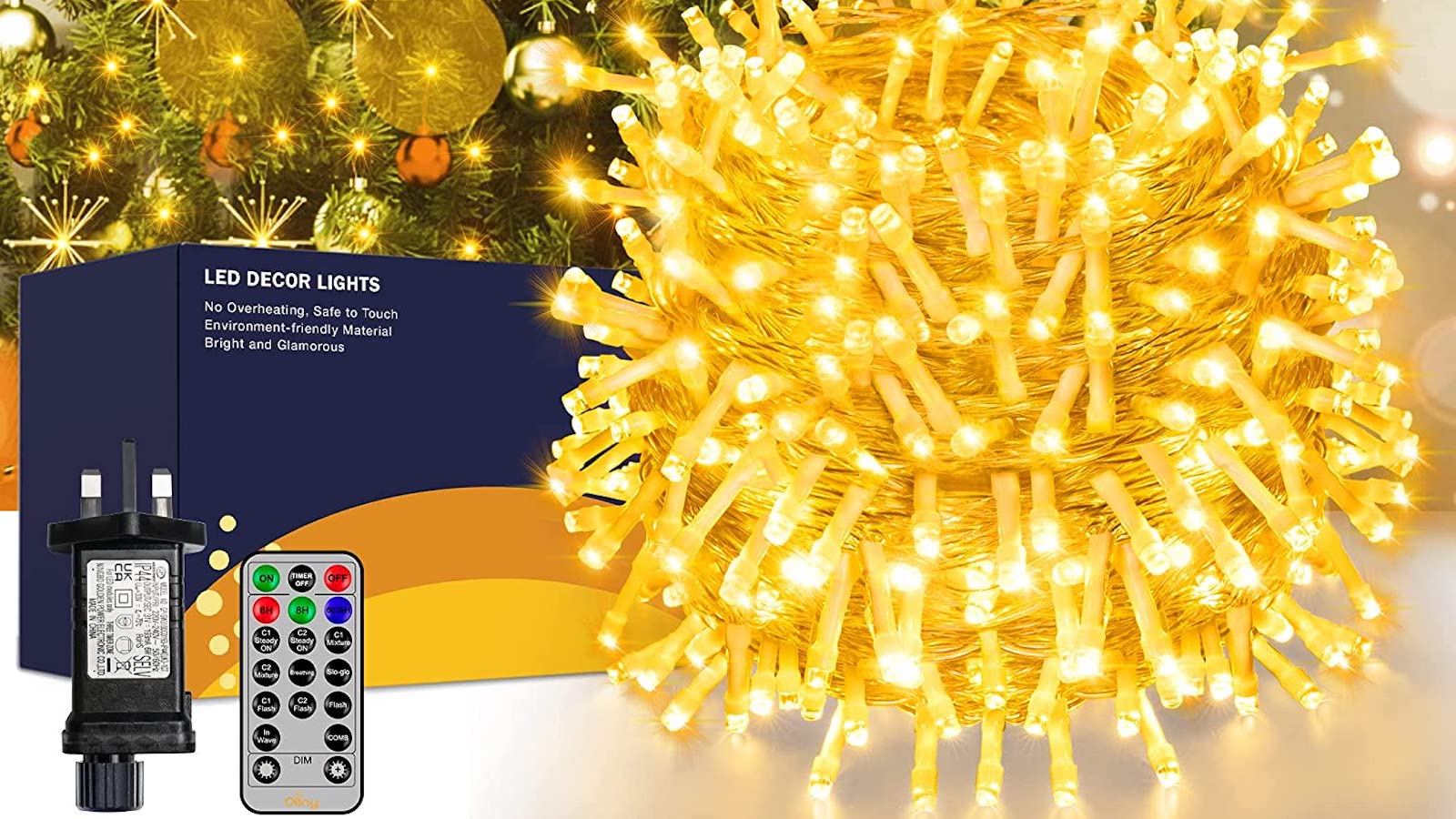 Ollny 800 LED Christmas Lights