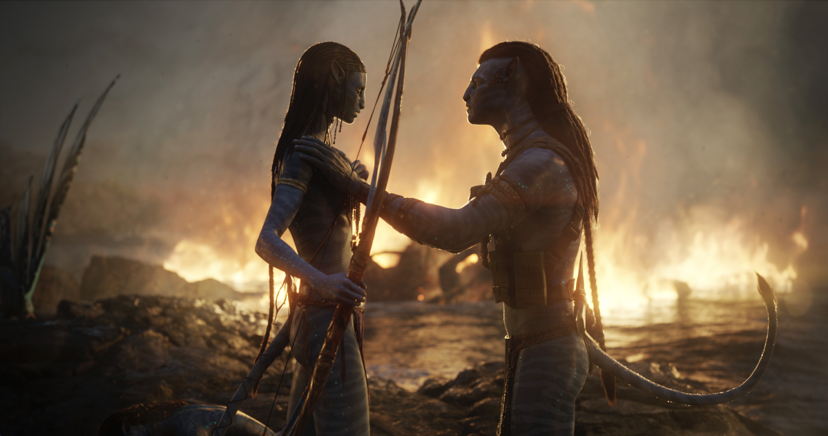 How to watch the 2023 Oscar-nominated Best Picture films 9 Avatar 2 Neytiri and Jake