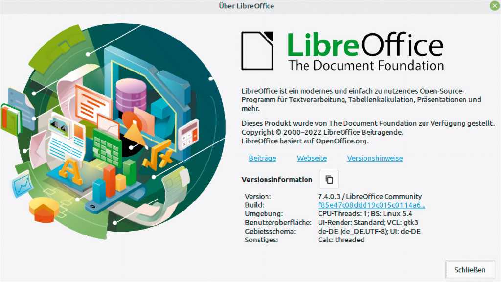 Image: Libre Office: Das bietet die neueste Version 7.4