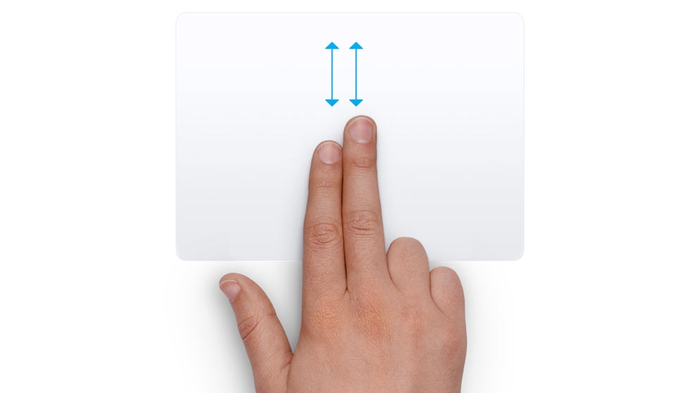 Scroll trackpad