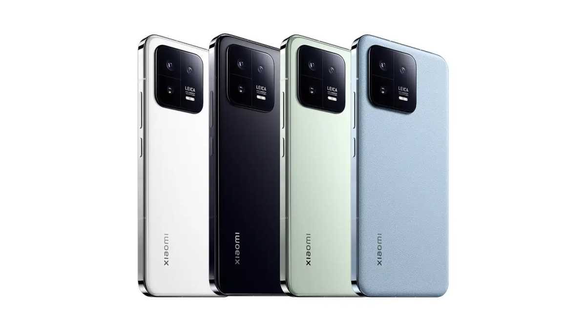 El Xiaomi 13 en varios colores
