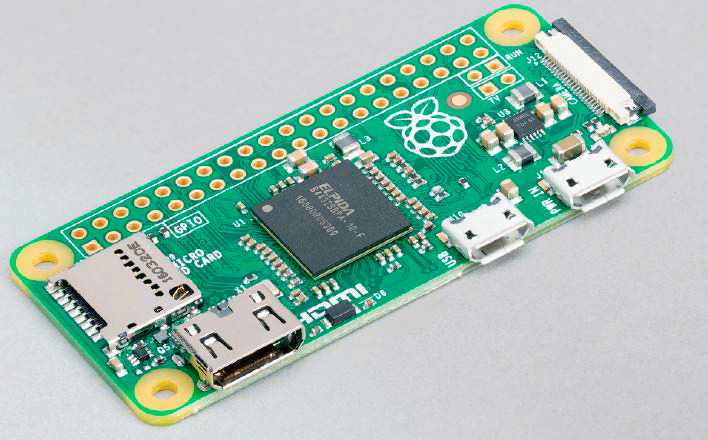 Den Raspberry Pi gibt es in diversen Ausprägungen. Besonders kompakt ist die Zero-Variante, die für industrielle Anwendungen konzipiert wurde.