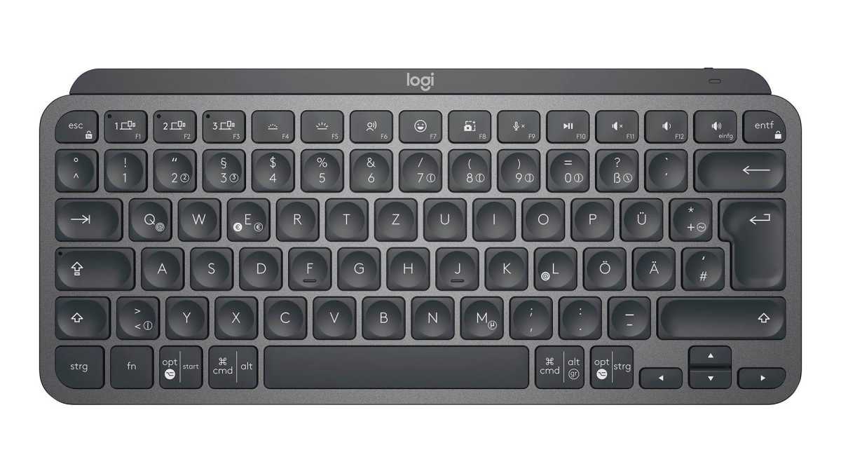 Logitech MX Keys Mini mit QWERTZ-Tastatur